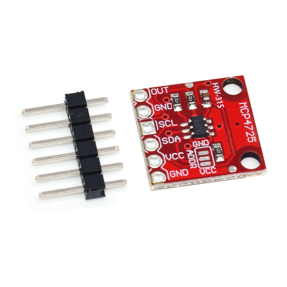 MCP4725 I2C DAC плата разработки модуля прерывания|development board|dac boardboard development |