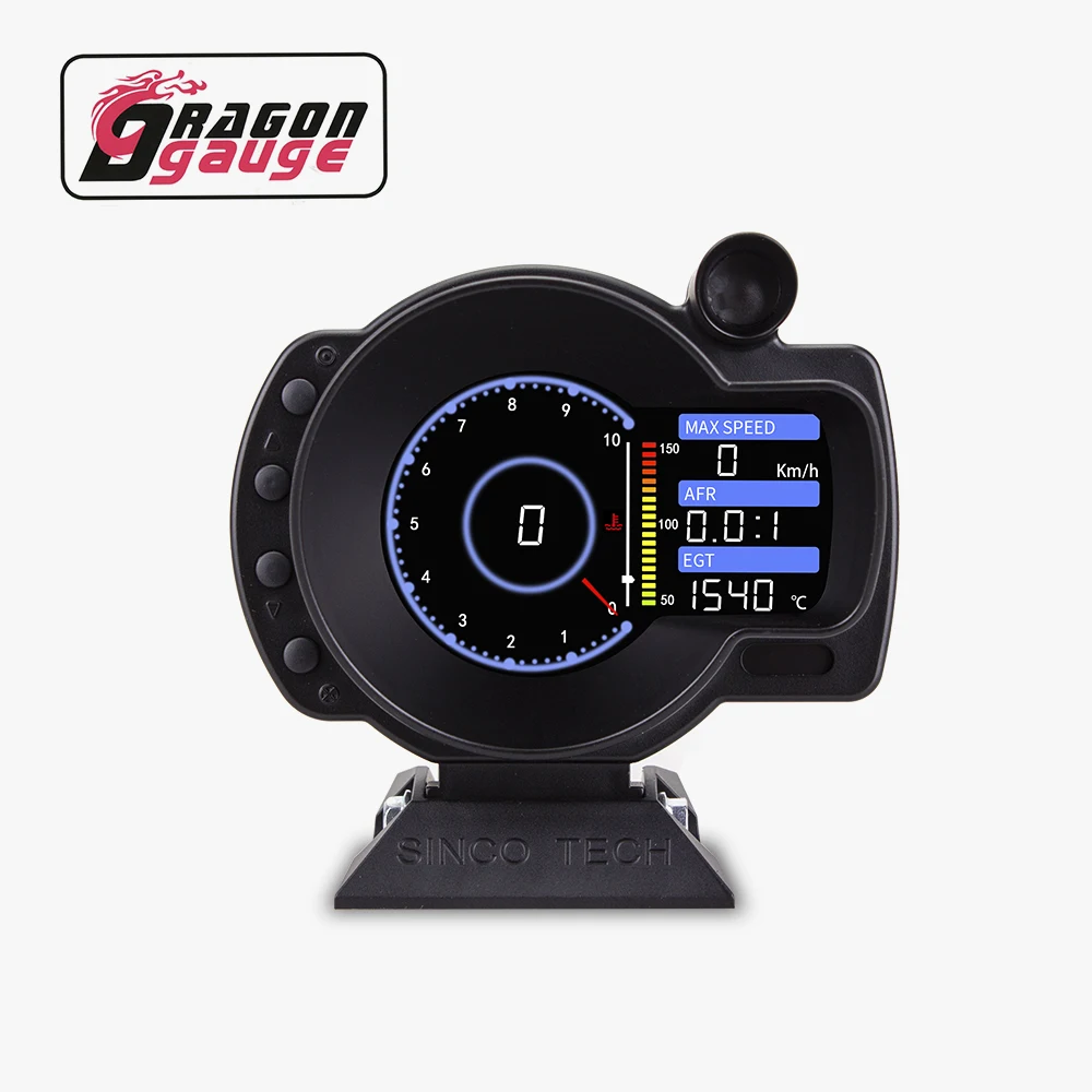 Датчик проводки DRAGON GAUGE 3 5 дюйма многофункциональный гоночный датчик с ЖК