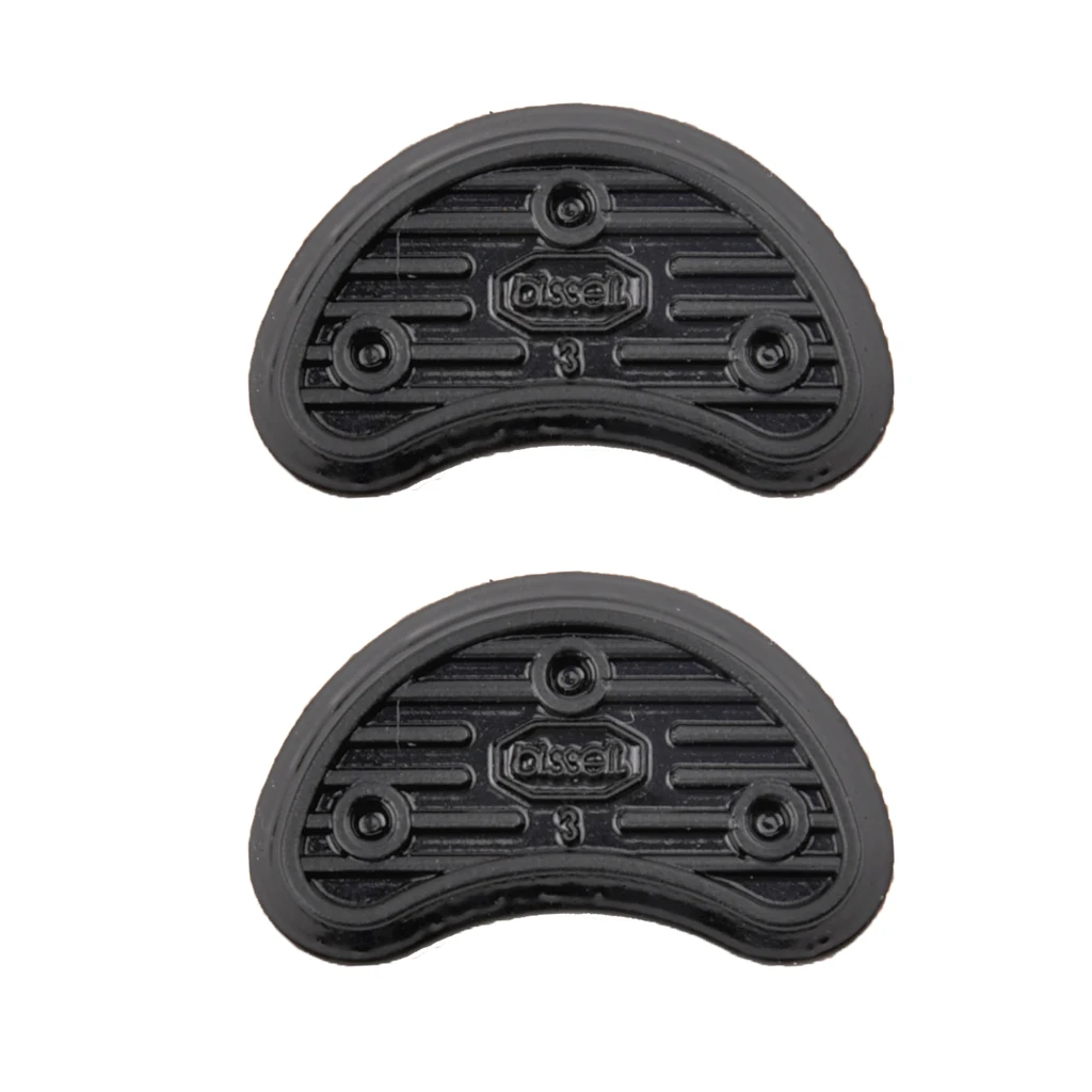 Rubber Heel& Toe Plates Savers+ High Heel Shoes Anti-Slip Grip Pads Cushions