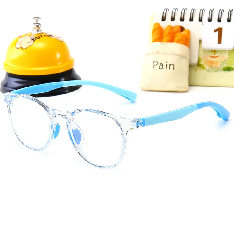 C7 Seemfly детский анти-синий светильник, очки, оправа, ультра-светильник, очки для детей TR90, силиконовые очки для мальчиков, компьютера, девочек, защитные очки - Цвет оправы: C7