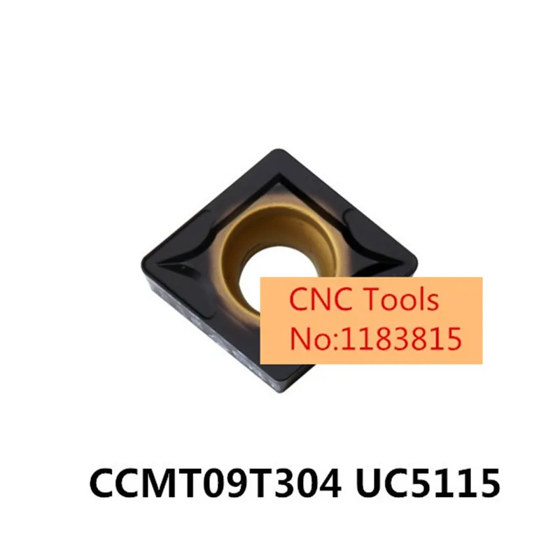 CCMT09T304 UC5115/CCMT09T308 UC5115. Режущее лезвие поворотный наконечник подходит для токарного