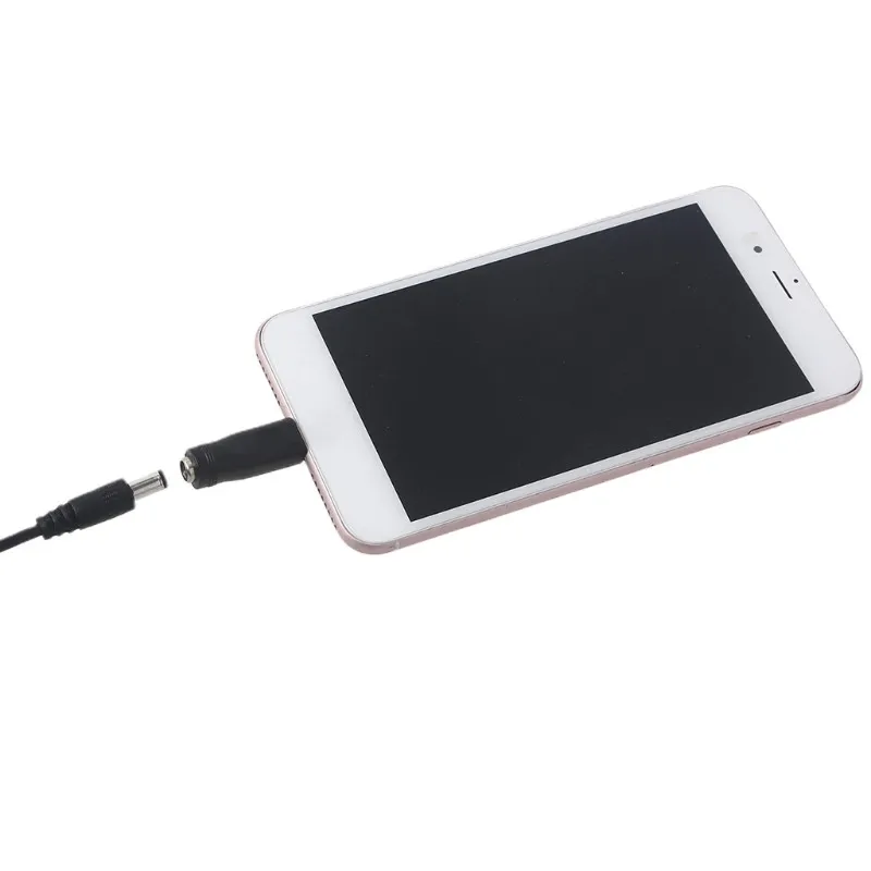 USB/타입 C/마이크로 USB 수-DC 5.5x2.1mm DC 암 커넥터 충전 배럴 잭 전원 어댑터, 전화 태블릿용