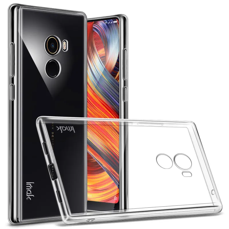 IMAK Ультратонкий Мягкий ТПУ гелевый Прозрачный чехол для Xiaomi mi 6 mi x Max 2 2S 3 Red mi Note 7 прозрачный чехол тонкий силиконовый чехол для телефона