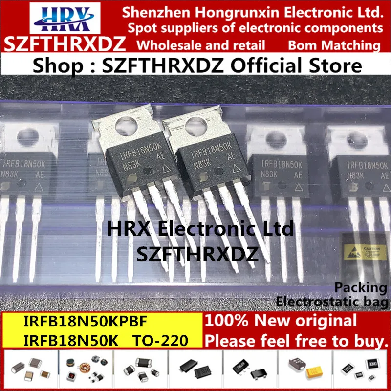 IRFB18N50KPBF TO-220 IRFB18N50K TO220 50 шт./трубка(10PCS-20PCS-50PCS