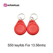 5/10 шт. 13,56 МГц IC M1 S50 ABS Водонепроницаемый ключа RFID карточки для бейджиков маркер посещаемости Управление брелоков бирки для связки ключей