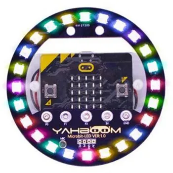 

Micro:bit Programmable Expansion Board Compatible with Arduino Voice Control Colorful LED RGB Lights DIY Development Board