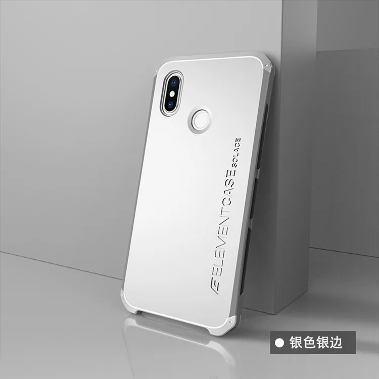 Многоцветный Чехол для xiaomi 8, роскошный элемент, чехол для телефона с дизайнерским алюминием и с жесткой задней панелью, чехол для телефона xiaomi 8 - Цвет: Многоцветный