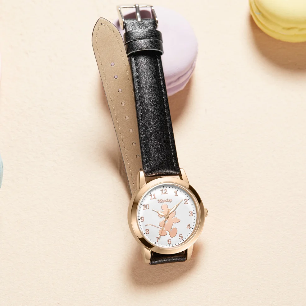 Disney Watch Mickey Minnie Children's Wristwatch Fashion Trend Quartz Watch Waterproof Watch Women Gift Gifts Leather Casual Disney Watch Mickey Minnie Children's Wristwatch Fashion Trend Quartz Watch Waterproof Watch Women Gift Gifts Leather Casual