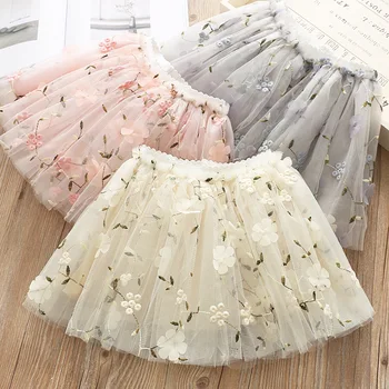 

Baby Girls Tutu Skirt Fluffy Children Ballet Kids Pettiskirt Baby Girl Skirts Princess Tulle Party Dance printing princess Skirt
