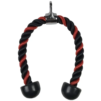 

Hot 70cm Triceps Rope Pull Down Cord Heavy Duty Rope for Home Gym Bodybuilding Exercise Gym Workout Fitness