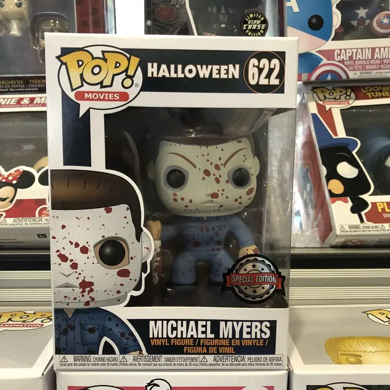 Эксклюзивный Funko pop официальный Хэллоуин-Майкл Майерз кровавый #622 Виниловая