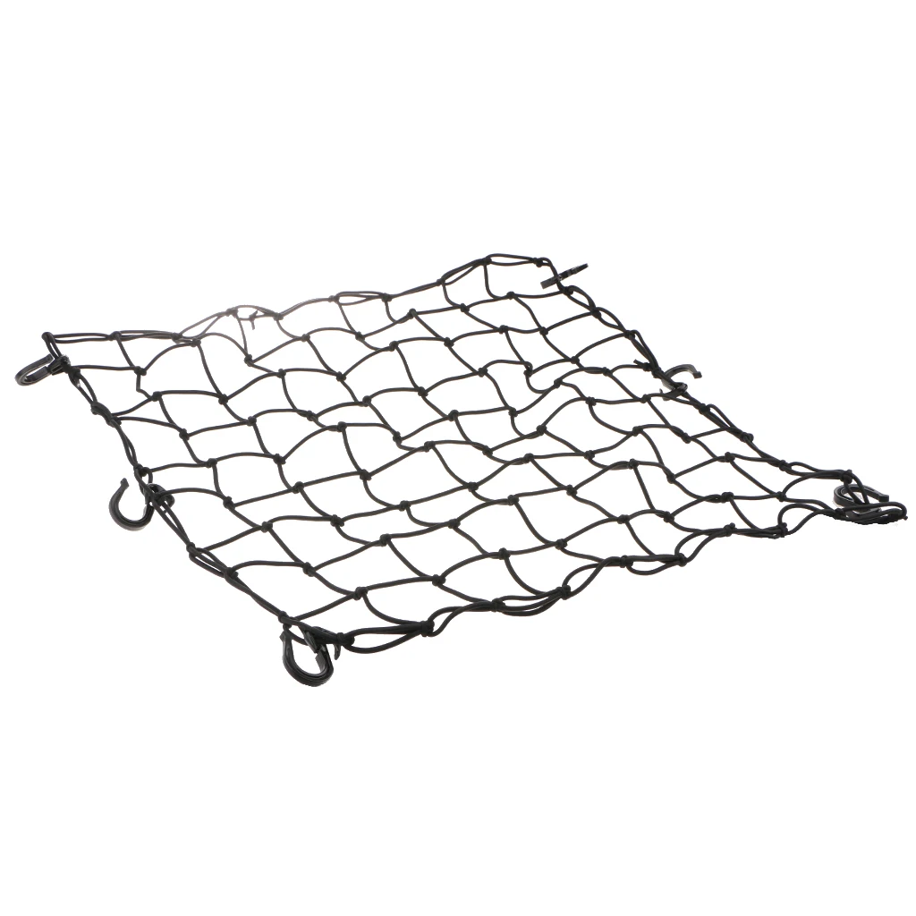 Black Car SUV Roof Top Rack Luggage Carrier Cargo Basket Elasticated Net