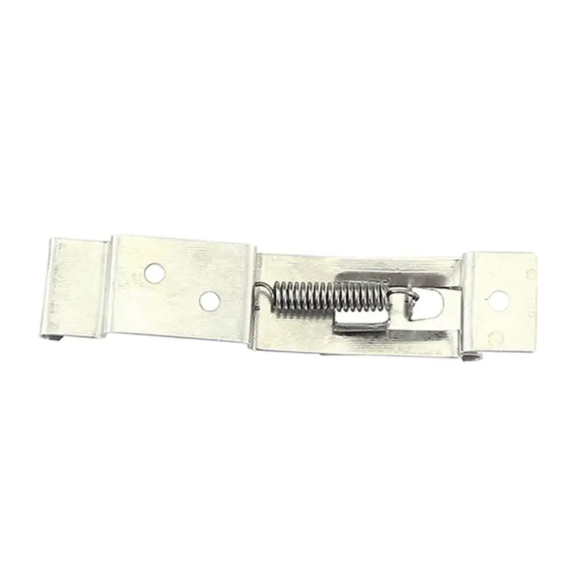 

1pair European Car License Plate Clips Spring Loaded Stainless Steel Bracket