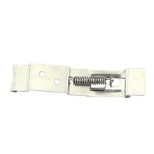 1pair European Car License Plate Clips Spring Loaded Stainless Steel Bracket