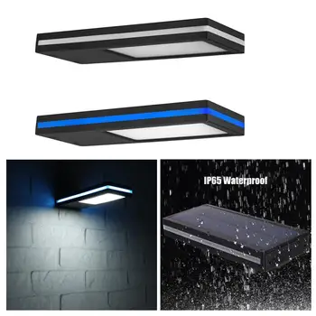 

144LEDs Wall Solar Light Waterproof IP65 High Brightness Solar Power Motion Sensor Wall Lamp with Blue Light Side Light Strap