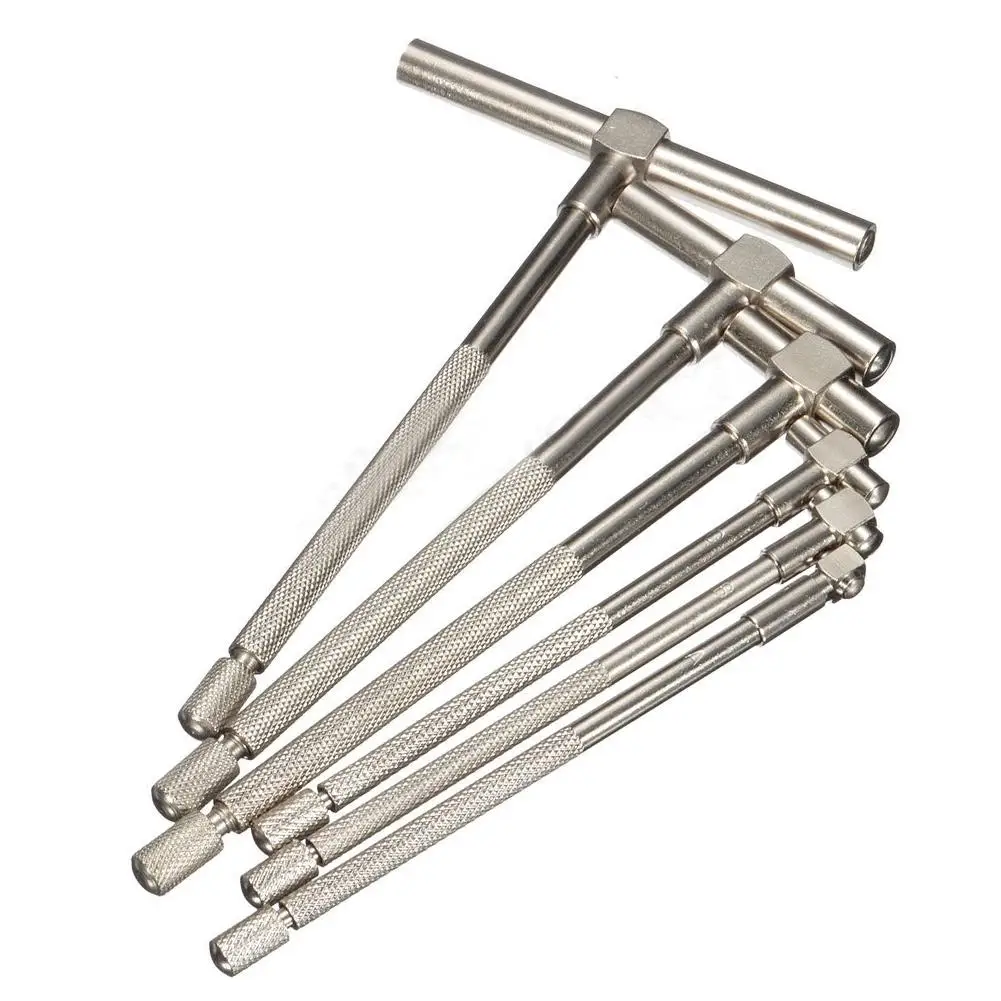 6Pcs 8-150mm 5/16-6inch Telescopic Bore Gauge Micrometer Measurement Tool Set | Инструменты