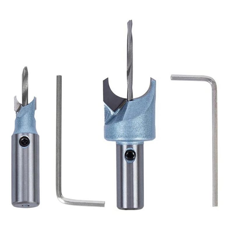 

2Pcs Milling Cutter Router Bit Buddha Beads Ball Knife Woodworking Tools Wooden Beads Drill(10 X 6 mm & 10 X 15 mm)