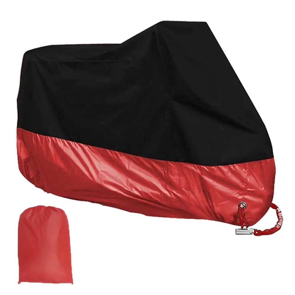 Motorcycle Cover Universal Outdoor Protector All Season Waterproof Bike Rain Dustproof Motor Scooter Cover