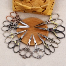 Vintage Scissors Antique Retro Scissors Embroidery Fabric Needlework Cross Stitch Sewing Stainless Steel Scissor Tailor Scissors