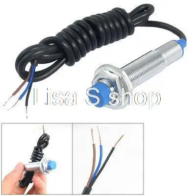 

DC 6-36V 4mm Tubular Approach Sensor Inductive Proximity Detector NPN NO Switch