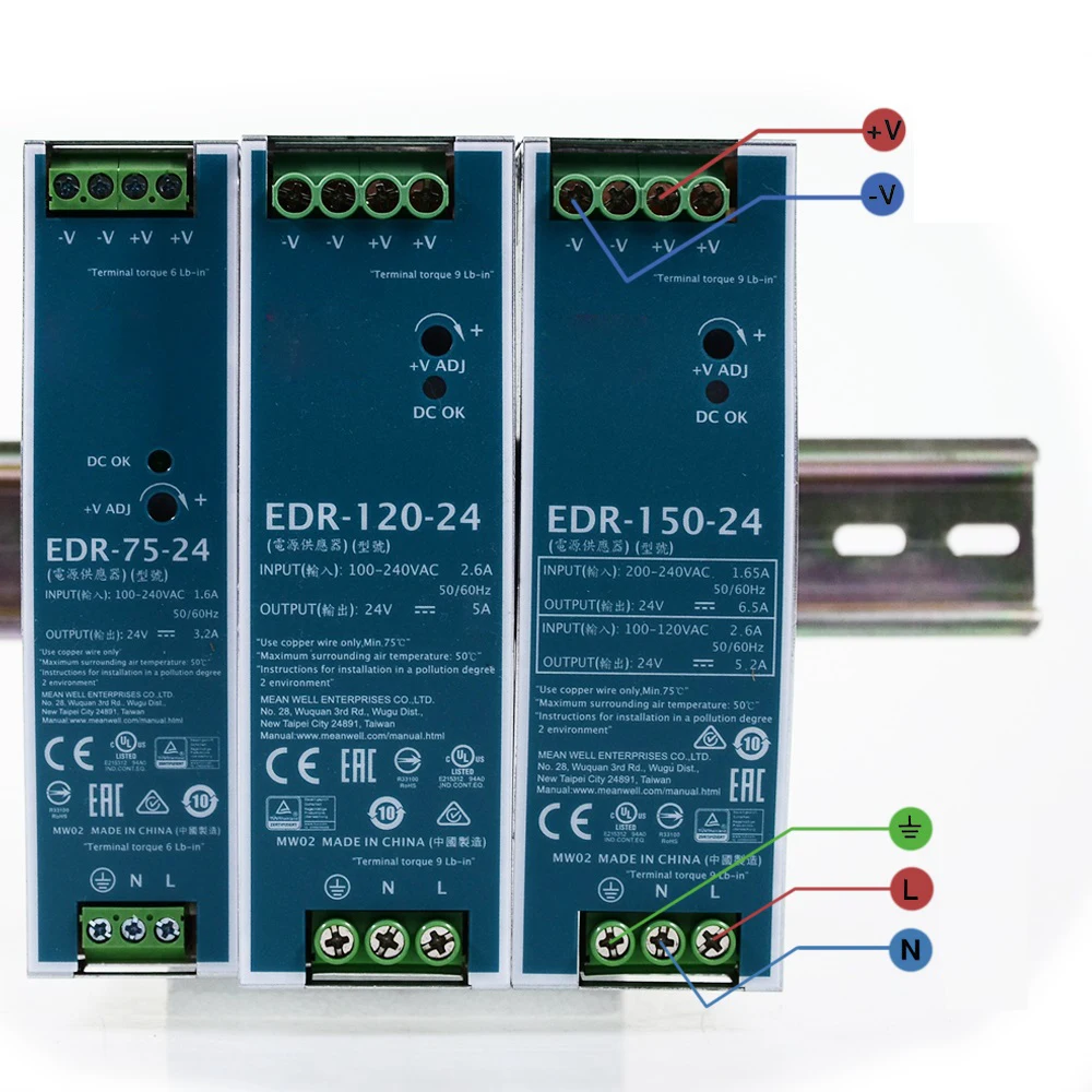 

HYS AC 110V 220V Transformer to DC 12V 24V 48V Power Adapter 12 V Volt Power Supply Single Output Switching AC 220 V to DC12V