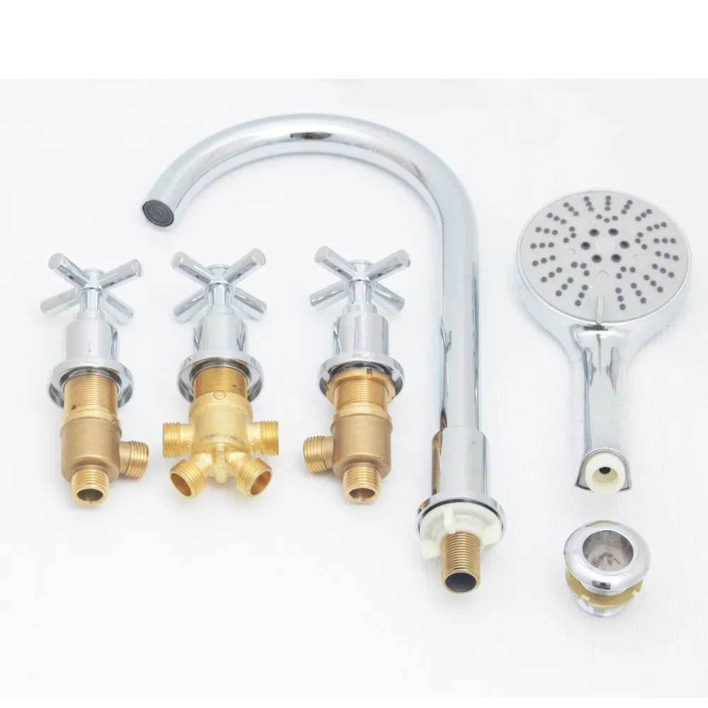 Baby Foldable Bathtub Faucet Accessories Hot Cold Bathroom Mixer Switch Water Tap Spout Waterfall Acrylic Shower Floding 3
