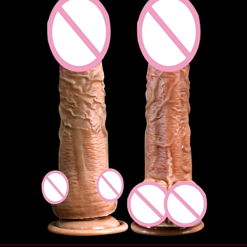 Реалистичный Пенис с USB зарядкой/нагрев мягкий фаллоимитатор искусственный