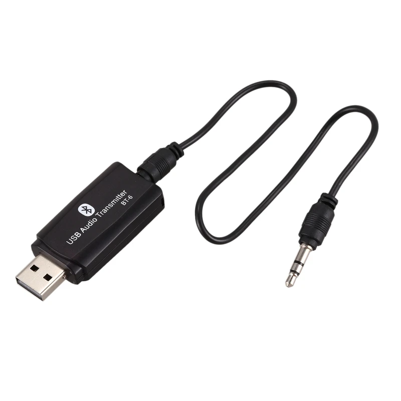 FFYY-Usb беспроводной Bluetooth 4,2 адаптер аудио ключ 3,5 мм музыкальный приемник передатчик для ТВ ноутбук ПК наушники Динамик