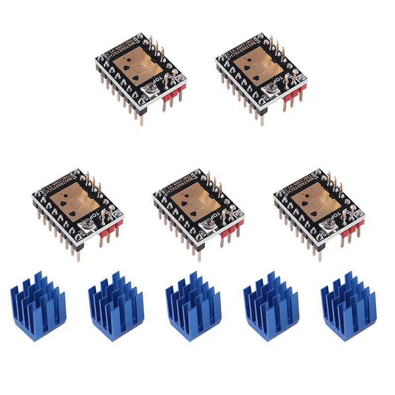TMC2209 V1.2 Stepper Motor Driver TMC2208 UART 2.8A 3D Printer Parts TMC2130 TMC5160 For SKR V1.3 V1. 4 mini E3 (13)