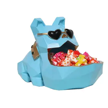 

1Pc Home Decor Nordic Style Key Storage Case Creative Dog Shaped Remote Controller Storage Desktop Home Decoration Accessories