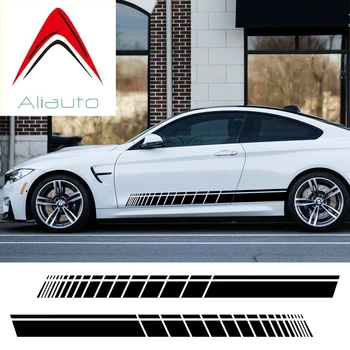 

Aliauto Car Side Stickers ForFord Volkswagen Toyota Renault Peugeot Mercedes Honda Mini Auto Vinyl Film Car Tuning 150*9CM