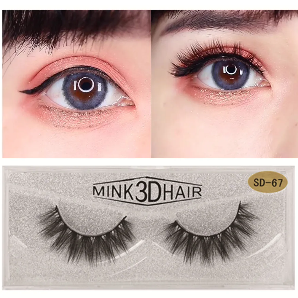 マツエク風❣️ふわふわ3d mink つけまつげ　柔らかミンク　4ペア マツエク風❣️ふわふわ3d mink つけまつげ 柔らかミンク 4ペア