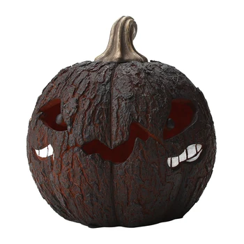 

Resin Garden Night Light For Kids Bar Holiday Party Decor Multifunction Home Festival 3D Pumpkin Gifts Halloween Lantern Club