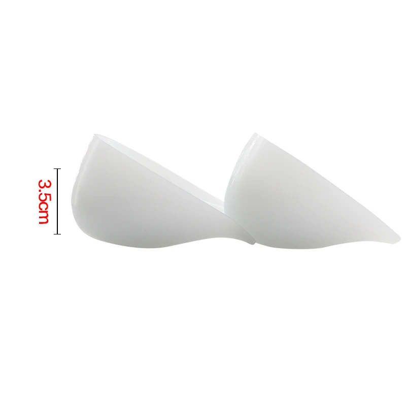 white 3.5 Унисекс, 1,5 см, 2,5 см, 3,5 см, увеличивающая рост, силиконовая гелевая подкладка в носке, защищающая пятку, подтягивающая стельки для ухода за ногами, невидимая обувь, снимающая подушечку - Цвет: white 3.5
