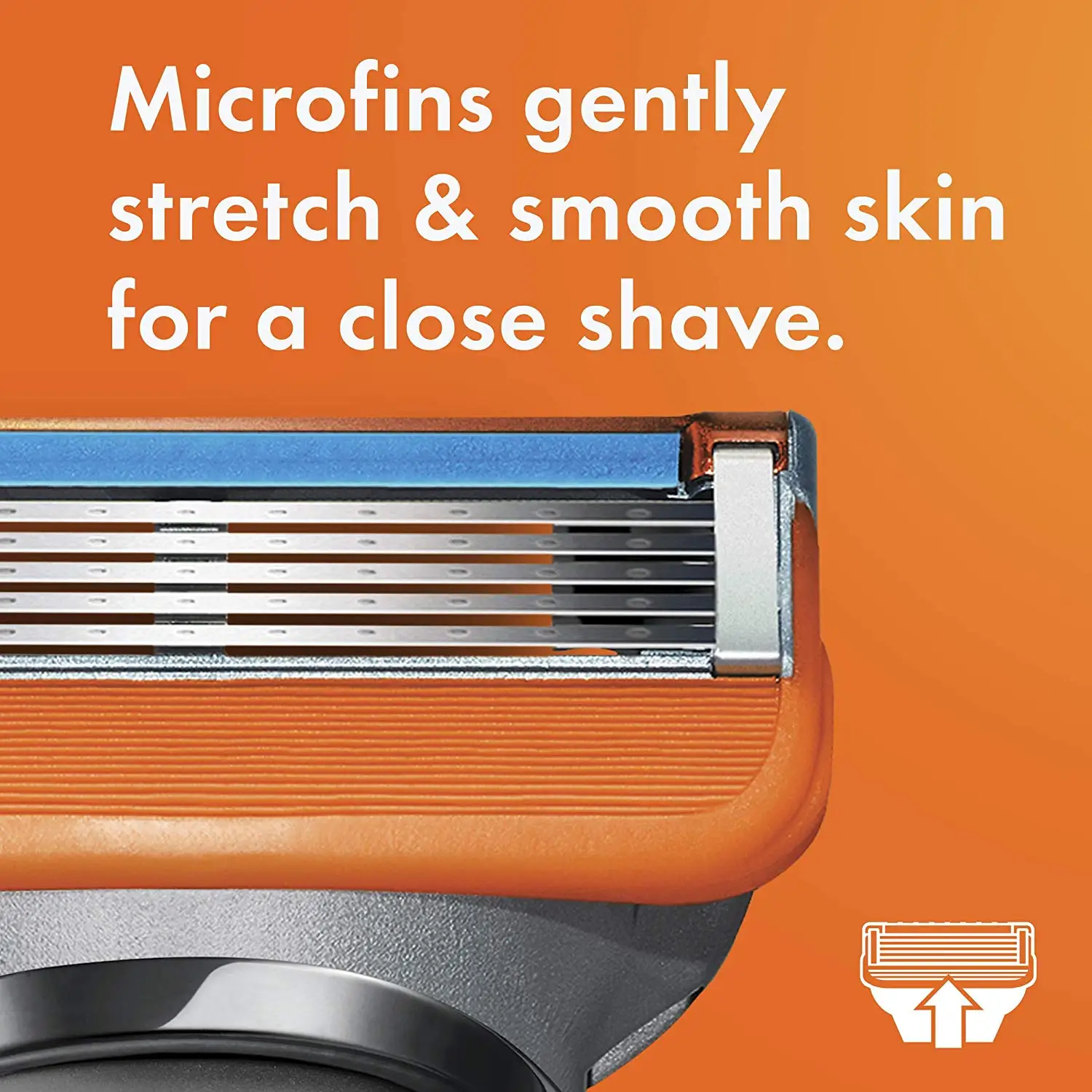 Removable Razor Blades for Men Gillette Fusion Blade for Shaving 12 Replaceable Cassettes Shaver Fusion Shaving 5