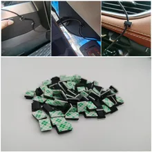 40pcs Car Wire Clip Stickers for Saturn Astra Aura Ion Outlook Vue for Hummer H1 H2 H3 H3T H5 H6