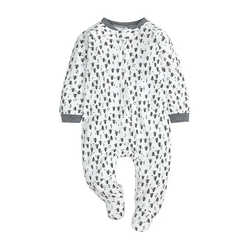 Warm Baby Bodysuits  Newborn clothes baby pajamas zipper baby romper cotton baby boys clothes girls ropa de bebe zip up clothes baby jumpsuit Baby Bodysuits expensive