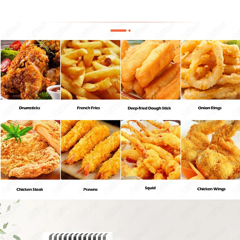 BDH15L Table Top Gas Deep Fryer French Fries Frying Machine Potato Chicken Fish Fried Machine with Temperature Control 4
