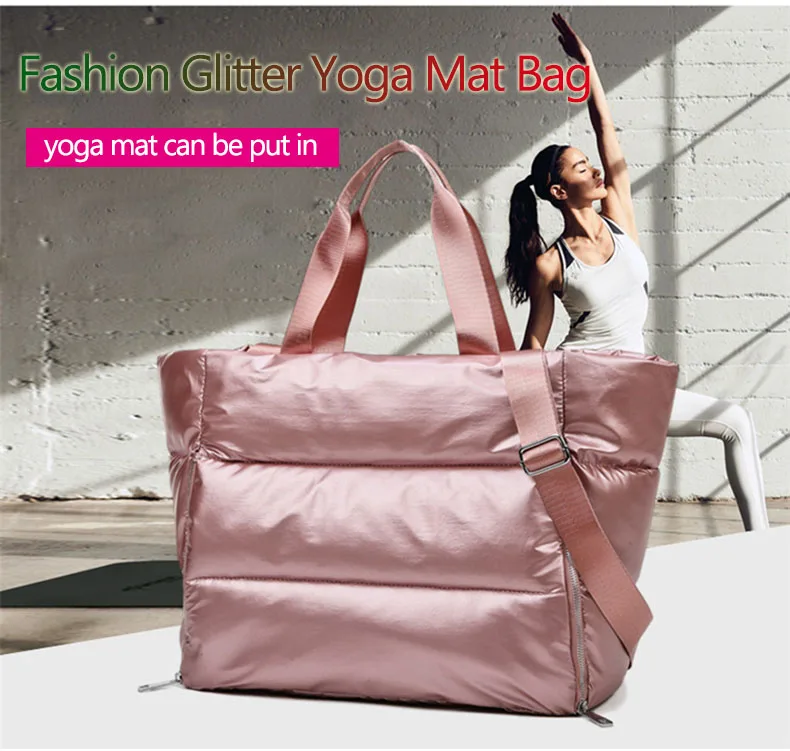 Сухой влажный Коврик для йоги, сумка для фитнеса, сумки для спортзала, блестящие для женщин, спортивная сумка, новинка, спортивная сумка Gymtas Tas Sportbag Bolsa Sports XA780WA