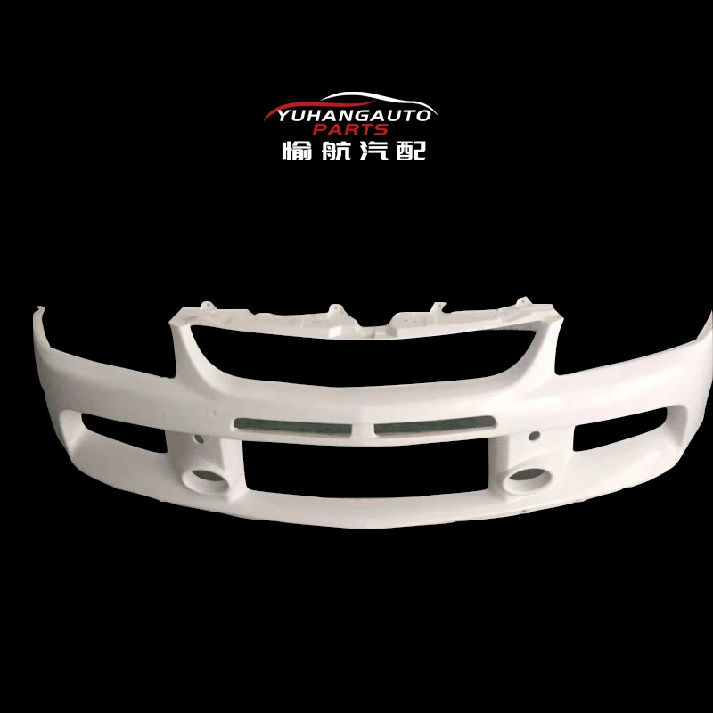

For lancer evolution 9 evo 9 OEM front bumper without front lip Glass fiber