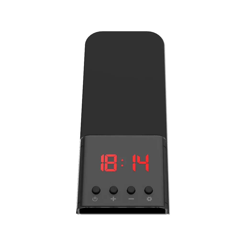 15 Вт Qi Быстрое беспроводное зарядное устройство Qi стандартная беспроводная зарядка с будильником подставка для часов для IPhone X XS Max 7 8 samsung Galaxy S8 S9