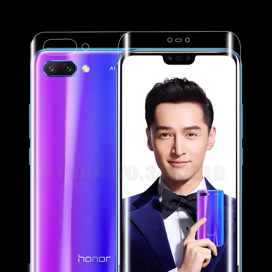 3D Защитная пленка для Huawei Honor 10 P20 P30 Lite Pro Nova 3 3i P Smart Plus Гидрогелевая