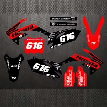 

Motorcycle stickers custom complete tool graphics background decal sticker quantity luster for teamCRF250R10-13 450R 09-12 2011