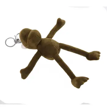 

Kuulee Kids Cute plush doll PP cotton Long Leg Frog Keychain Pendant Plush Doll Gift comfortable touch 22CM