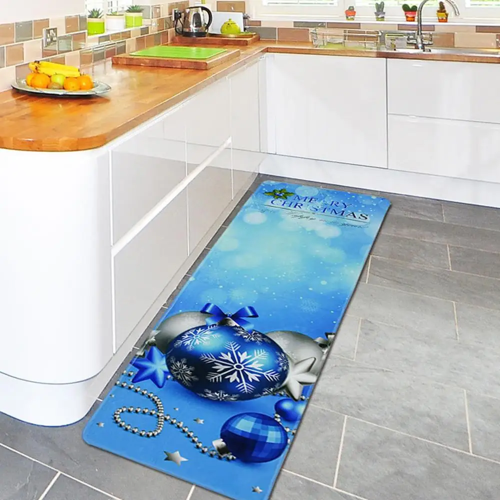 bathroom mat Коврики с принтом, домашние коврики для ванной, Рождественская елка, коврик для ванной комнаты в форме шара, гобелен, коврик для ванной@ 5 - Цвет: bathroom mat