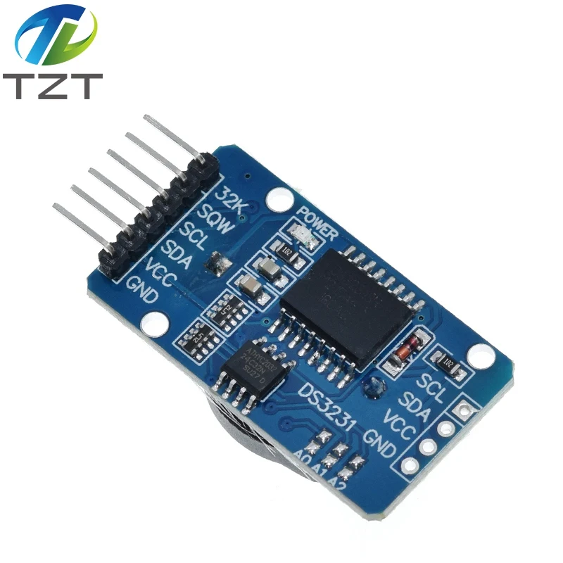 Модуль памяти TZT DS3231 AT24C32 IIC Precision RTC в режиме реального времени модуль DS3231SN для Arduino