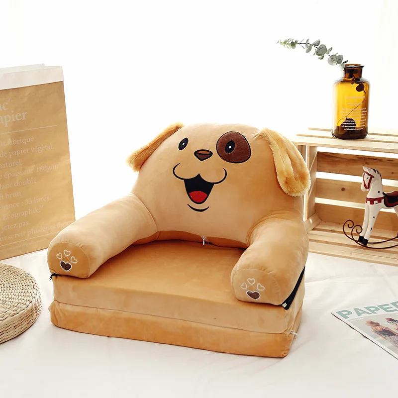 

Children Folding Small Sofa Cartoon Cute Boys And Girls Lazy Lying Seat Baby Nursery Stool Washable