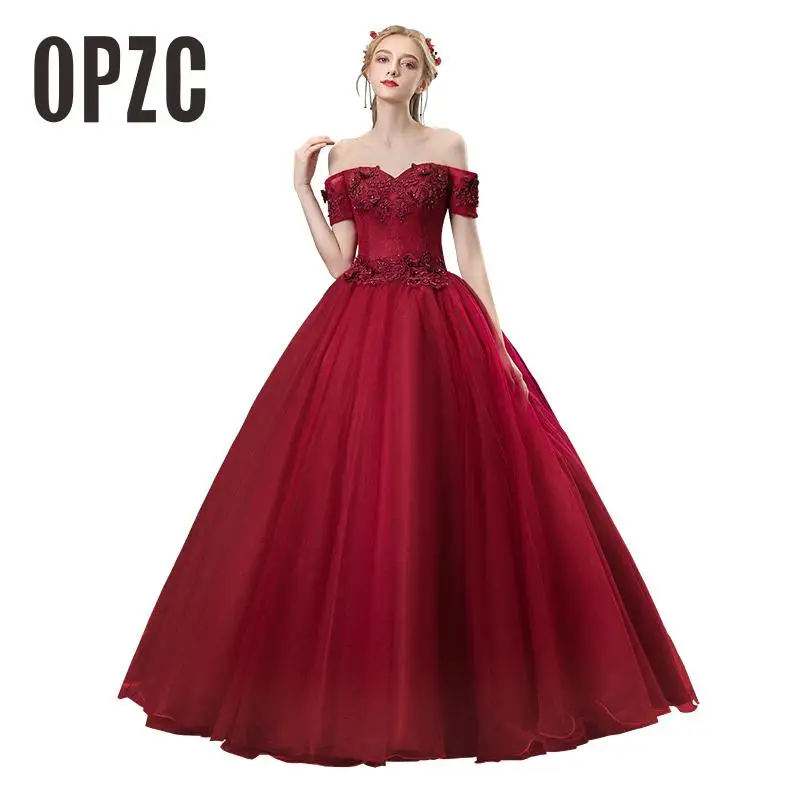 Платье с вырезом лодочкой Vestidos De 15 Anos Quinceanera черное пышное бальное платье