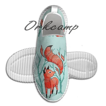 

Sport Running Shoes Winter Fox Light Weight Walking Shoes Breathable Mesh Yoga Shoes