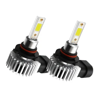 

2Pcs LED Headlight White Car Auto Super Bright Lamp Bulb DC 9-32V 8000LM